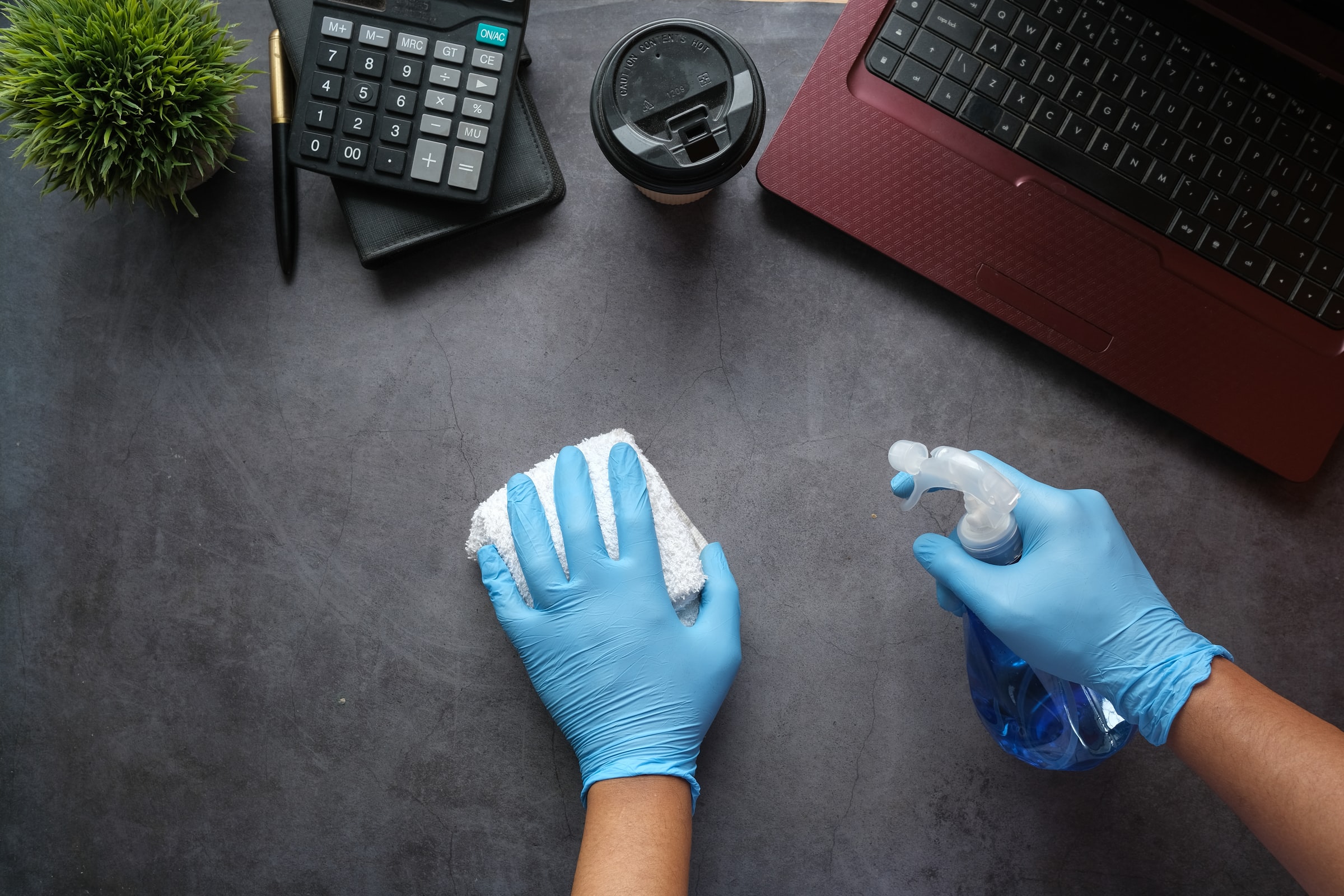 Working Cleaning Desk | Caver Enterprises, LLC